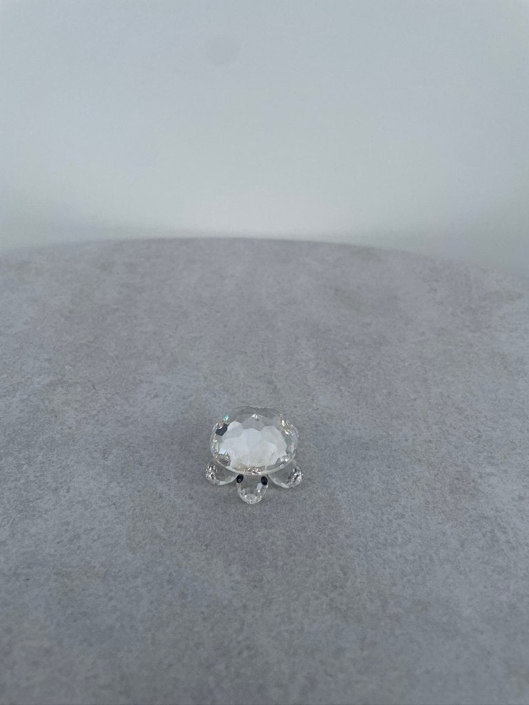 Swarovski Kleine schildpad 010033 met doos & certificaat, Enlèvement, Utilisé, Figurine