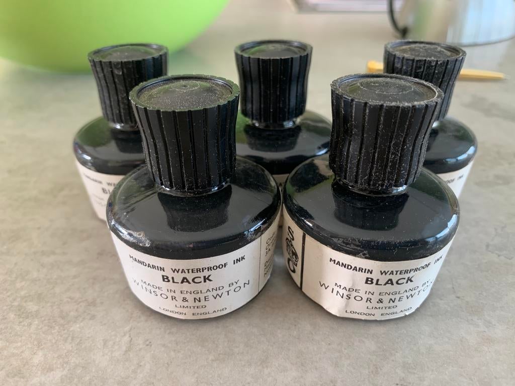 Winsor & Newton inkt, Enlèvement, Comme neuf