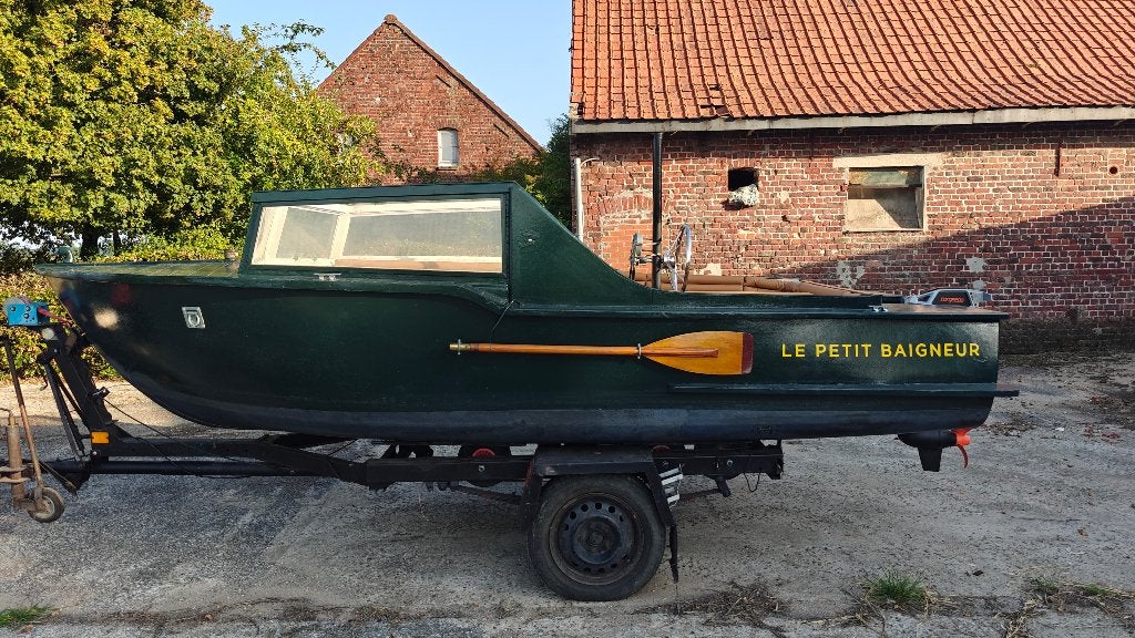 Boot uit 1972 LE PETIT BAIGNEUR almarine, Watersport en Boten, 5 m, Zo goed als nieuw, Rondzit, Ophalen