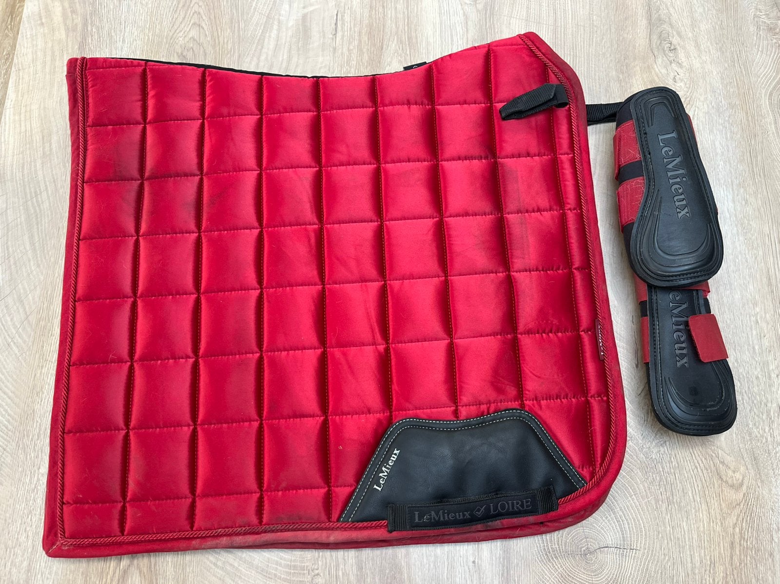 Lemieux set rood, Dieren en Toebehoren, Ophalen of Verzenden, Zo goed als nieuw, Rood, Lemieux