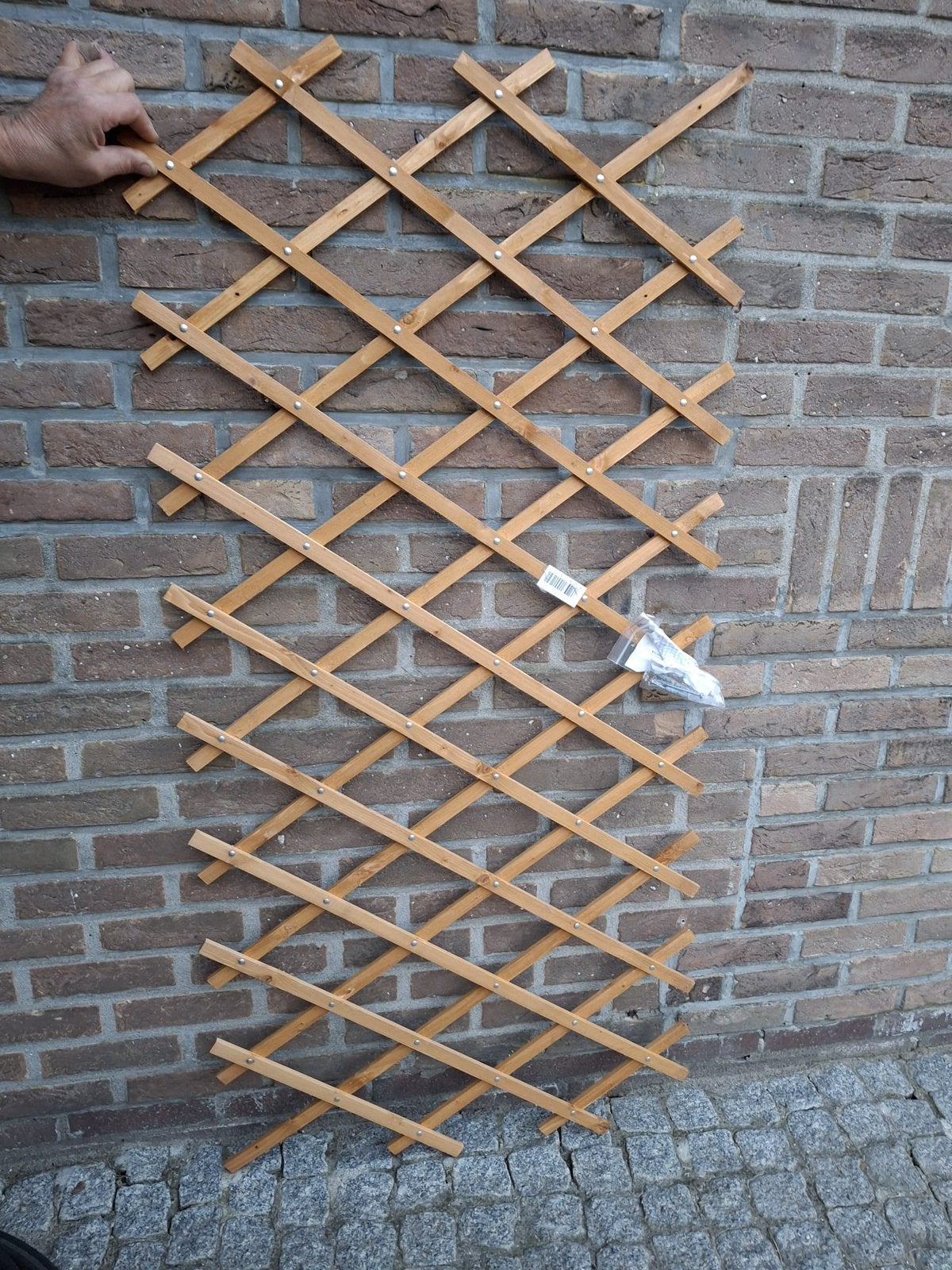 New tuinwanddecoratie Hout Maat 180x60, Tuin en Terras, Tuinwanddecoratie, Ophalen, Nieuw