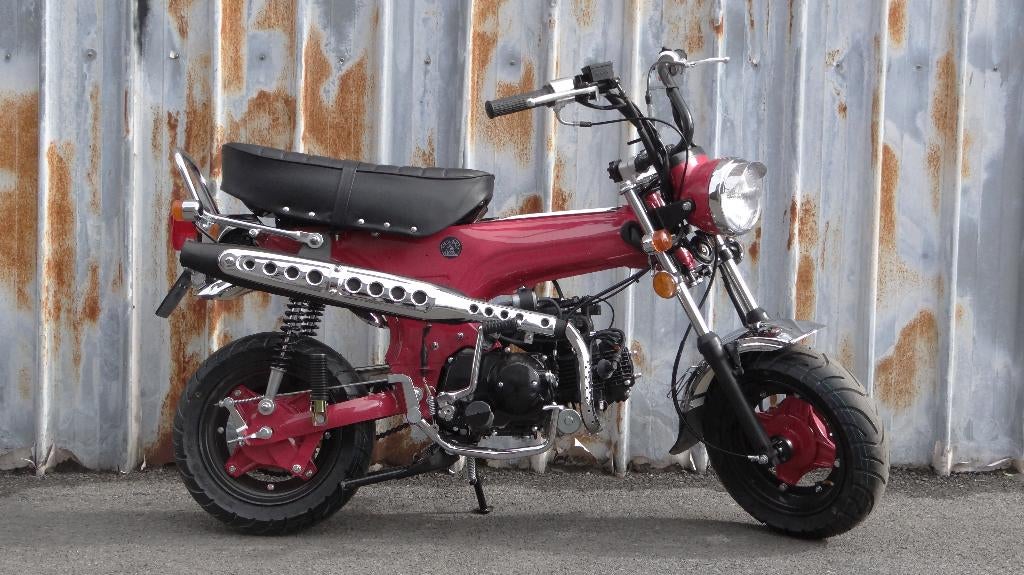 Zhenhua DX Fuchsia Rose / Full Black Motor NT, Fietsen en Brommers, Overige modellen, Nieuw, 4 versnellingen, 49 cc