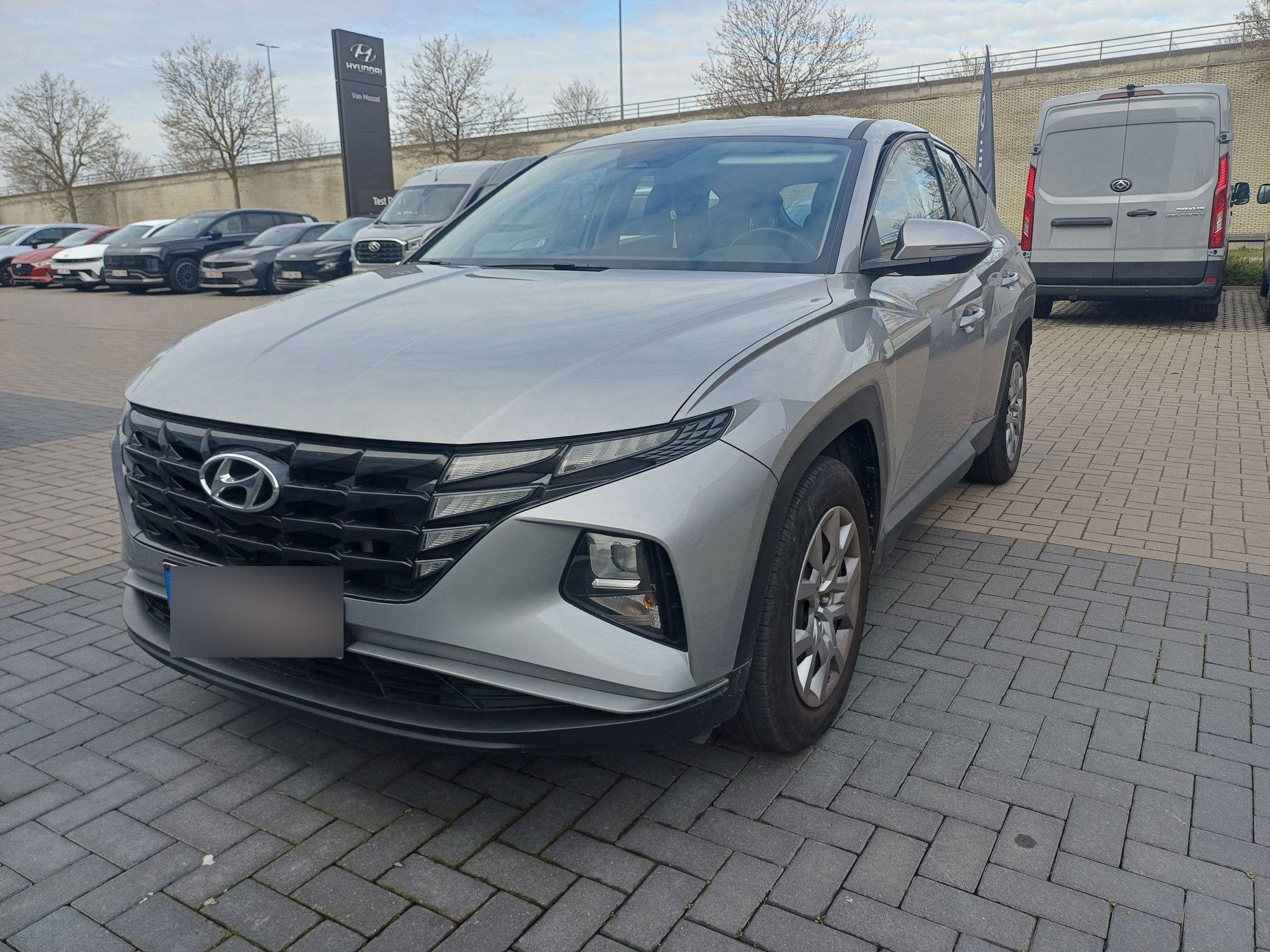 Hyundai Tucson 1.6 T-GDi Techno, Argent ou Gris, 110 kW, 1650 kg, 5 portes