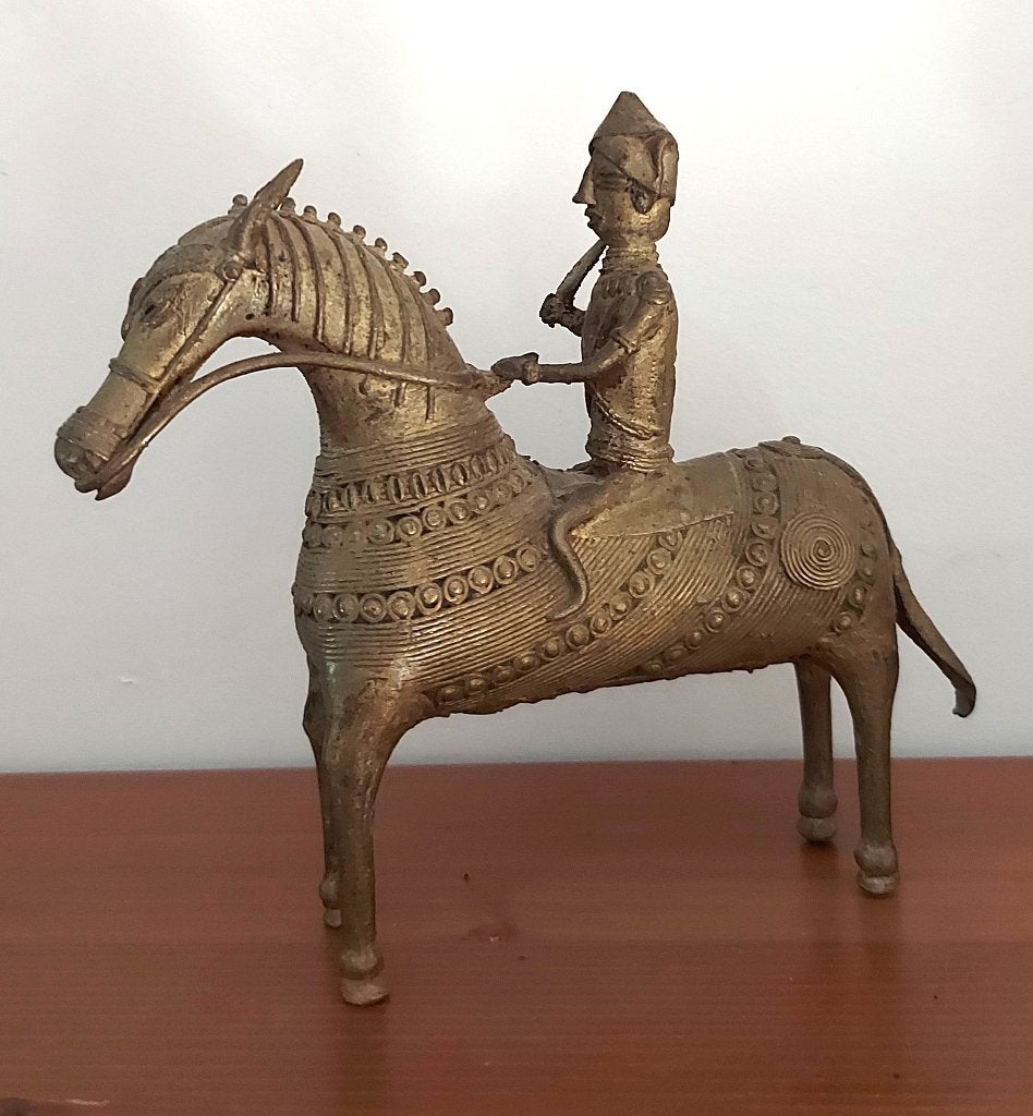 koperen beeldje, Antiek en Kunst, Ophalen, Koper