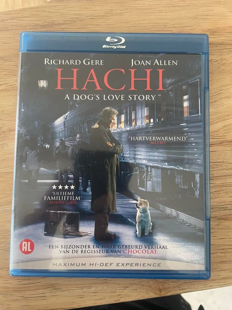Hachi - A Dog’s Love Story, Cd's en Dvd's, Ophalen of Verzenden, Zo goed als nieuw