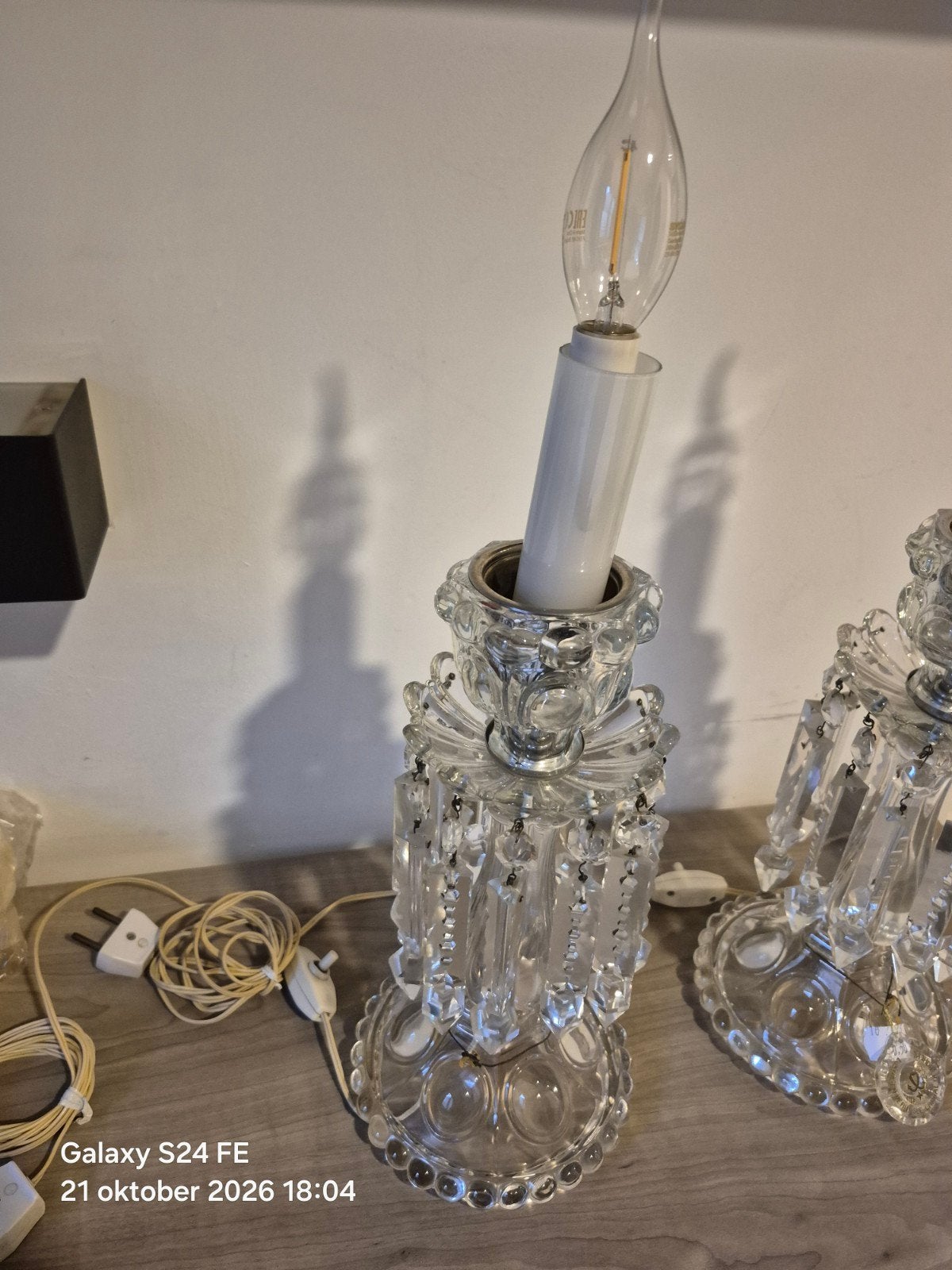 2 vintage girandolles bohemiens, Antiquités & Art, Enlèvement ou Envoi