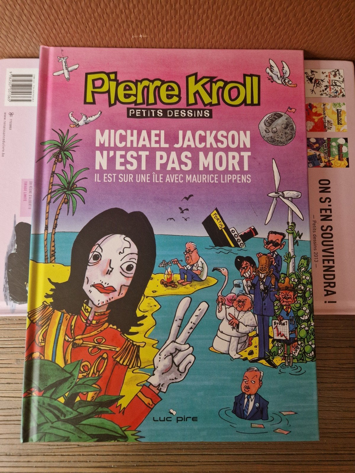Lot de 7 bd pierre kroll, Livres, Enlèvement ou Envoi