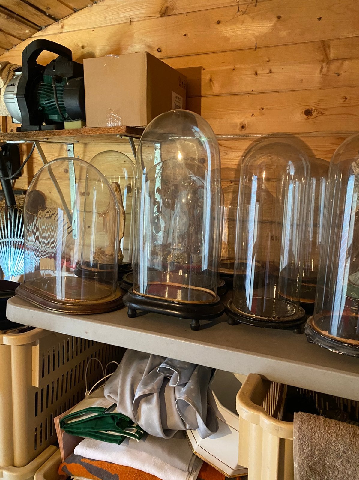 Allerlei stolpen in glas diverse maten., Verre, Enlèvement, Comme neuf