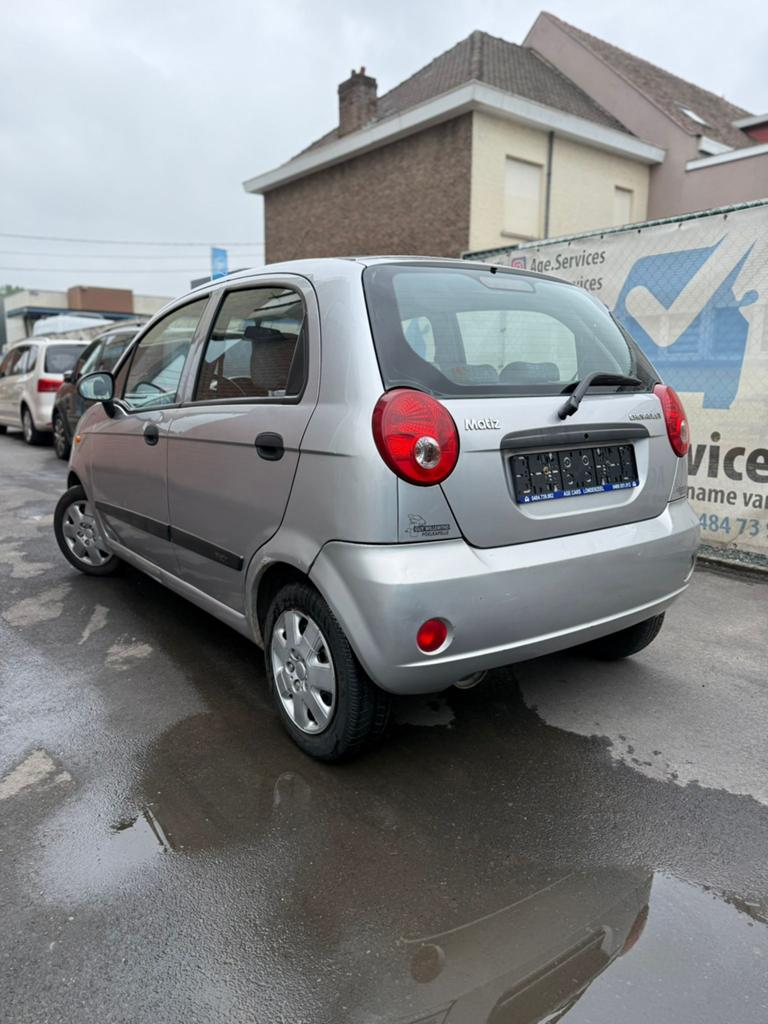 Chevrolet Matiz 0.8 benzine, Bedrijf, 798 kg, Euro 4, Zilver of Grijs