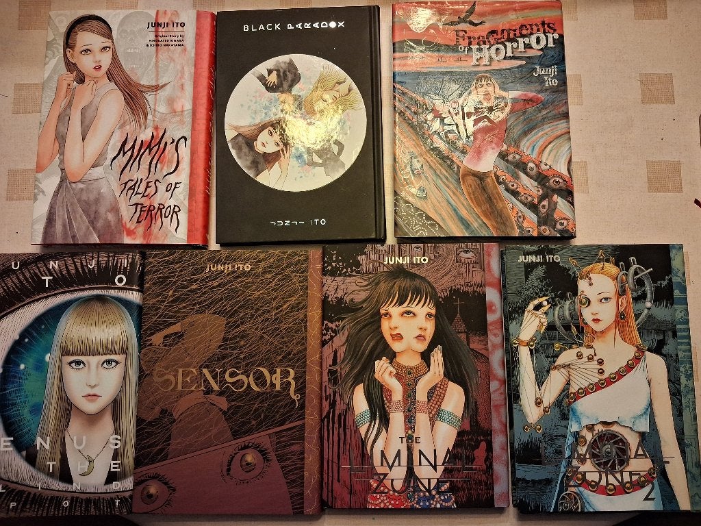 Manga: Junji Ito manga deel III, Livres, BD | Comics, Enlèvement ou Envoi, Junji Ito, Comme neuf, Plusieurs comics