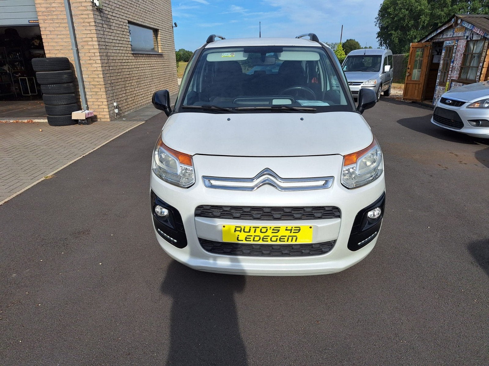 Citroën C3 Picasso 1.2 1ste eigenaar Proper auto,116848 km,, Auto's, Euro 6, 1199 cc, Wit, 115 g/km