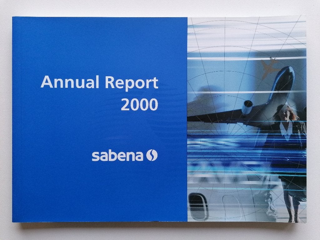 Rapport annuel 2000 de la Sabena — Version anglaise #04, Envoi, 20e siècle ou après, Neuf