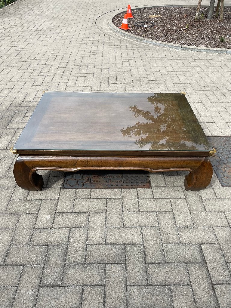 Eiken salontafel, Huis en Inrichting, Tafels | Salontafels, Ophalen, 100 tot 150 cm, Eikenhout, 50 tot 100 cm