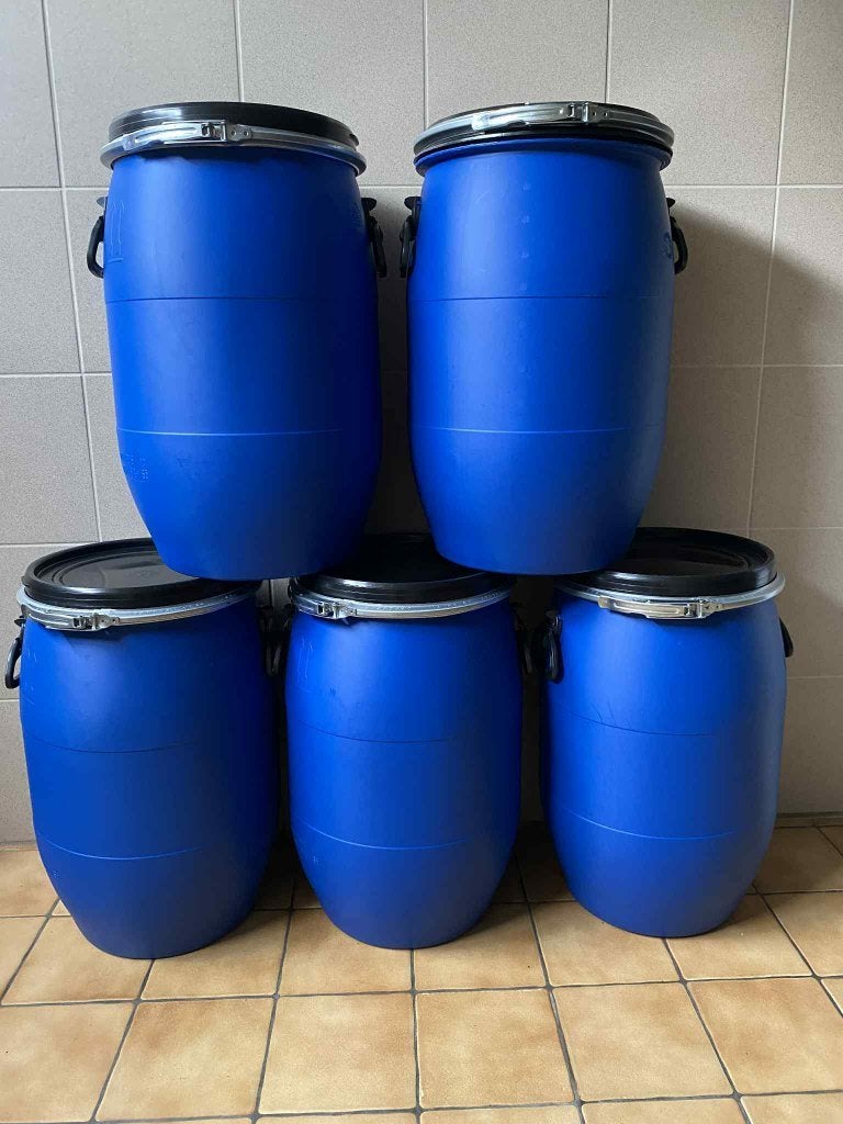 Watertonnen , 30-liter , als nieuw !, Minder dan 75 liter, Ophalen, Zo goed als nieuw, Kunststof