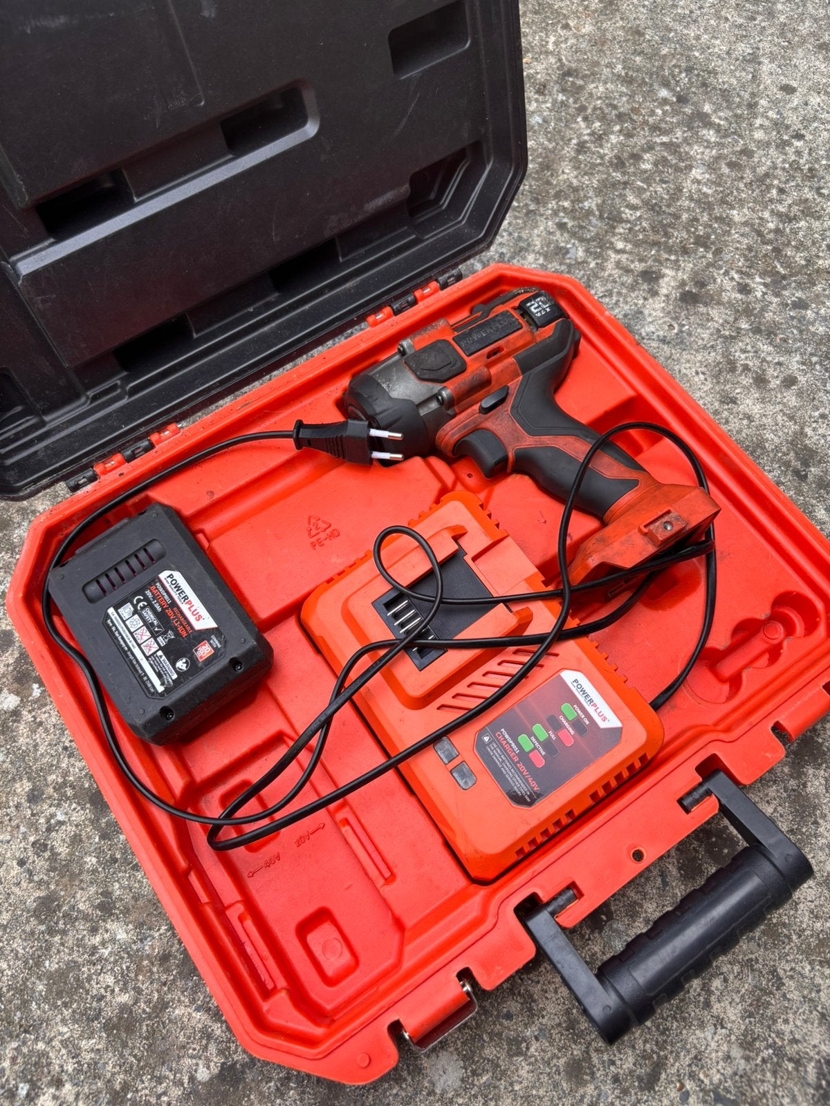 Bouloneuse sur accu power plus, Ophalen, Gebruikt