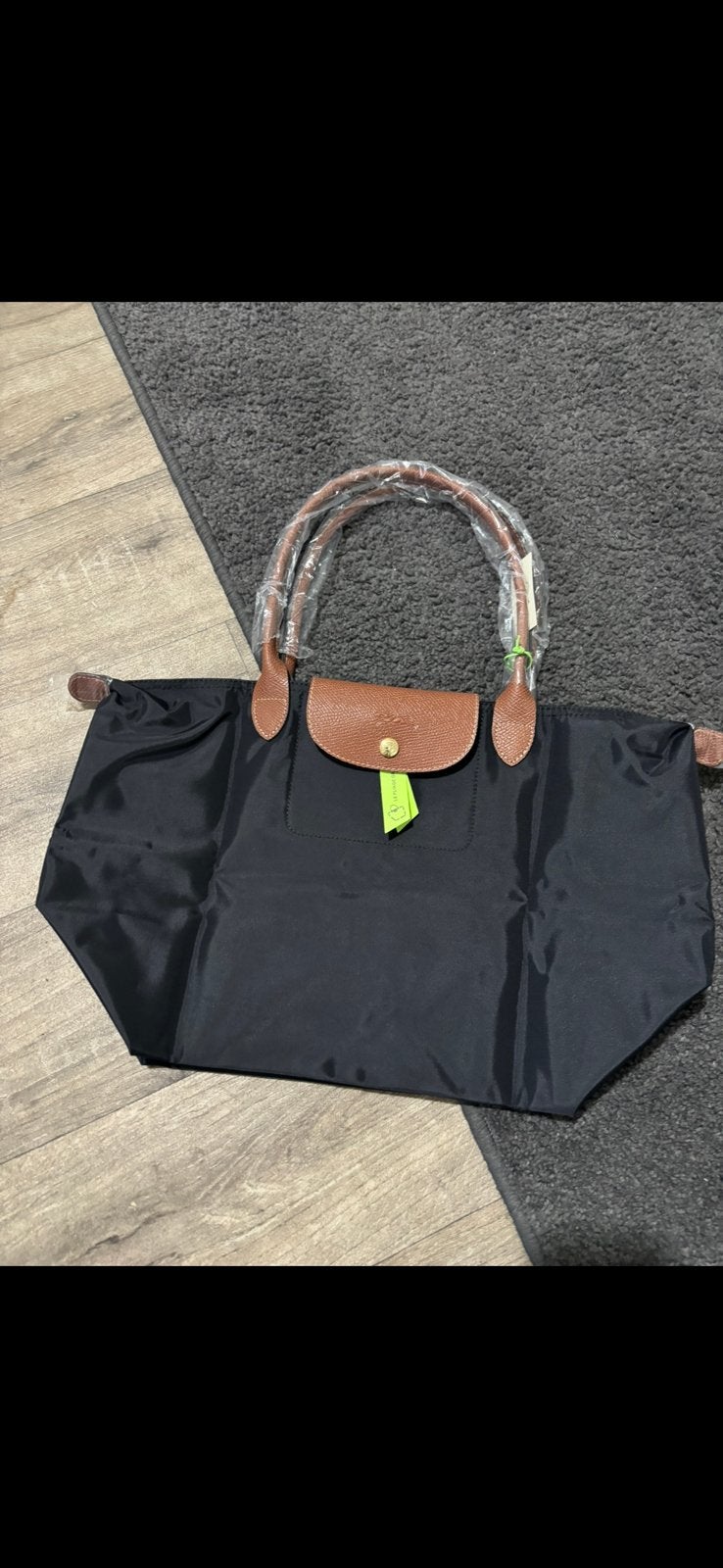 Longchamp-tas, Handtassen en Accessoires, Ophalen of Verzenden, Zo goed als nieuw, Zwart, Overige typen