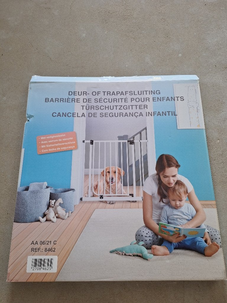 Traphek of deurhek, Ophalen of Verzenden, Zo goed als nieuw, Klemhekje, Metaal of IJzer
