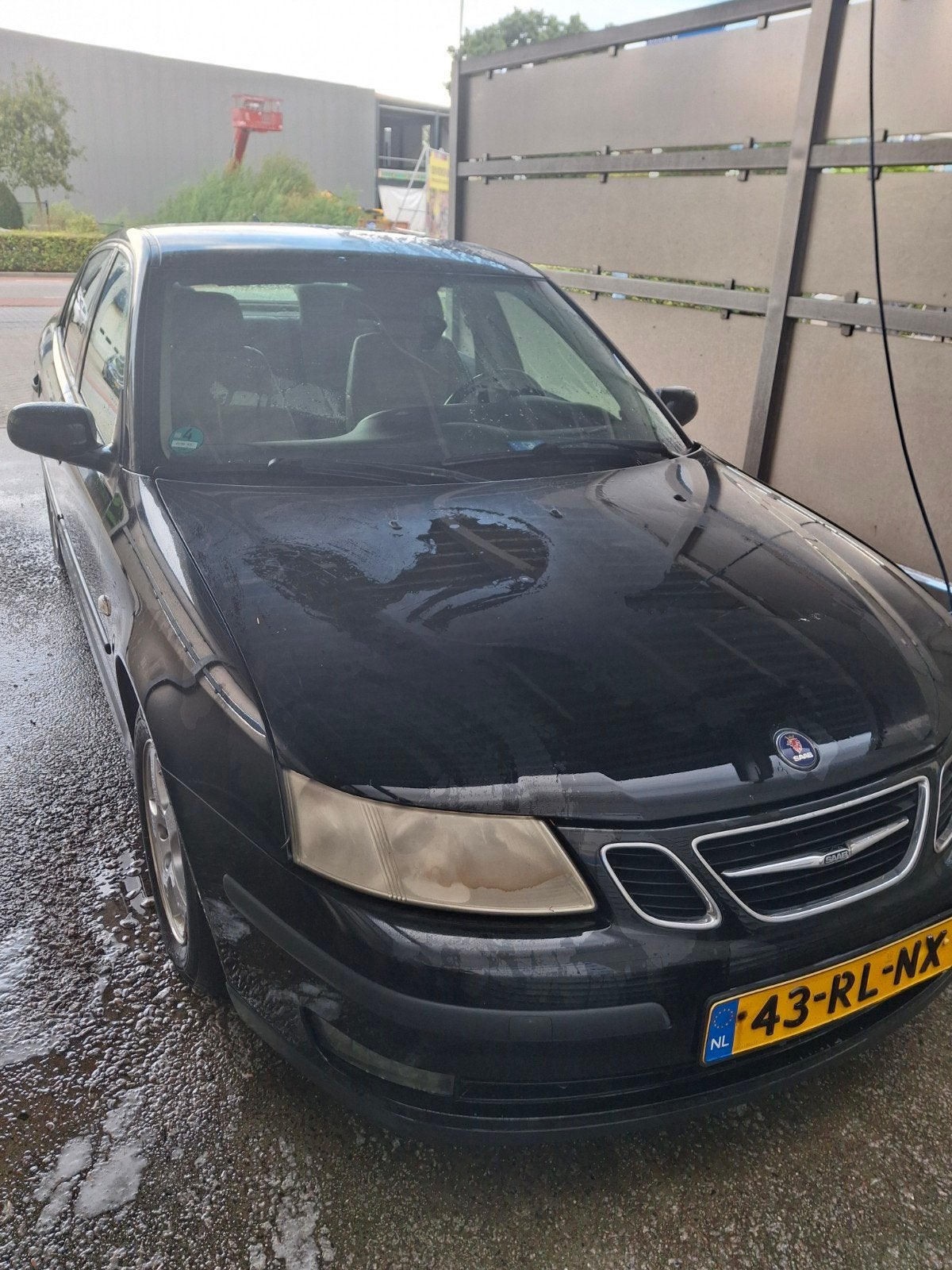 te koop Saab  9.3 bouwjaar 7.2005 met leer airco, Autos, Cuir, Achat, Boîte manuelle, Particulier