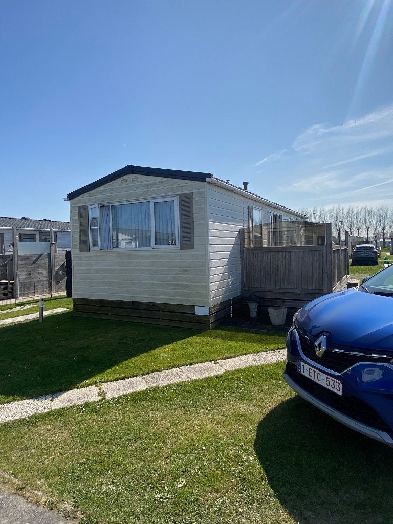 Stacaravan te koop in Middelkerke, Caravans en Kamperen, Tot en met 6