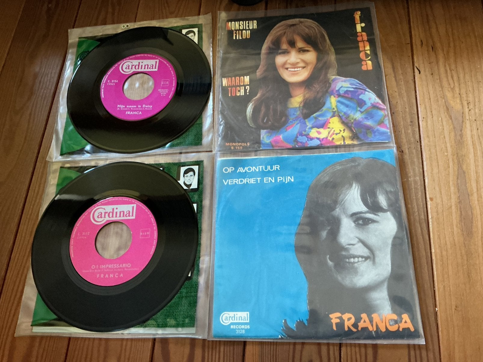 7” x 4 - Franca, Enlèvement ou Envoi, Utilisé
