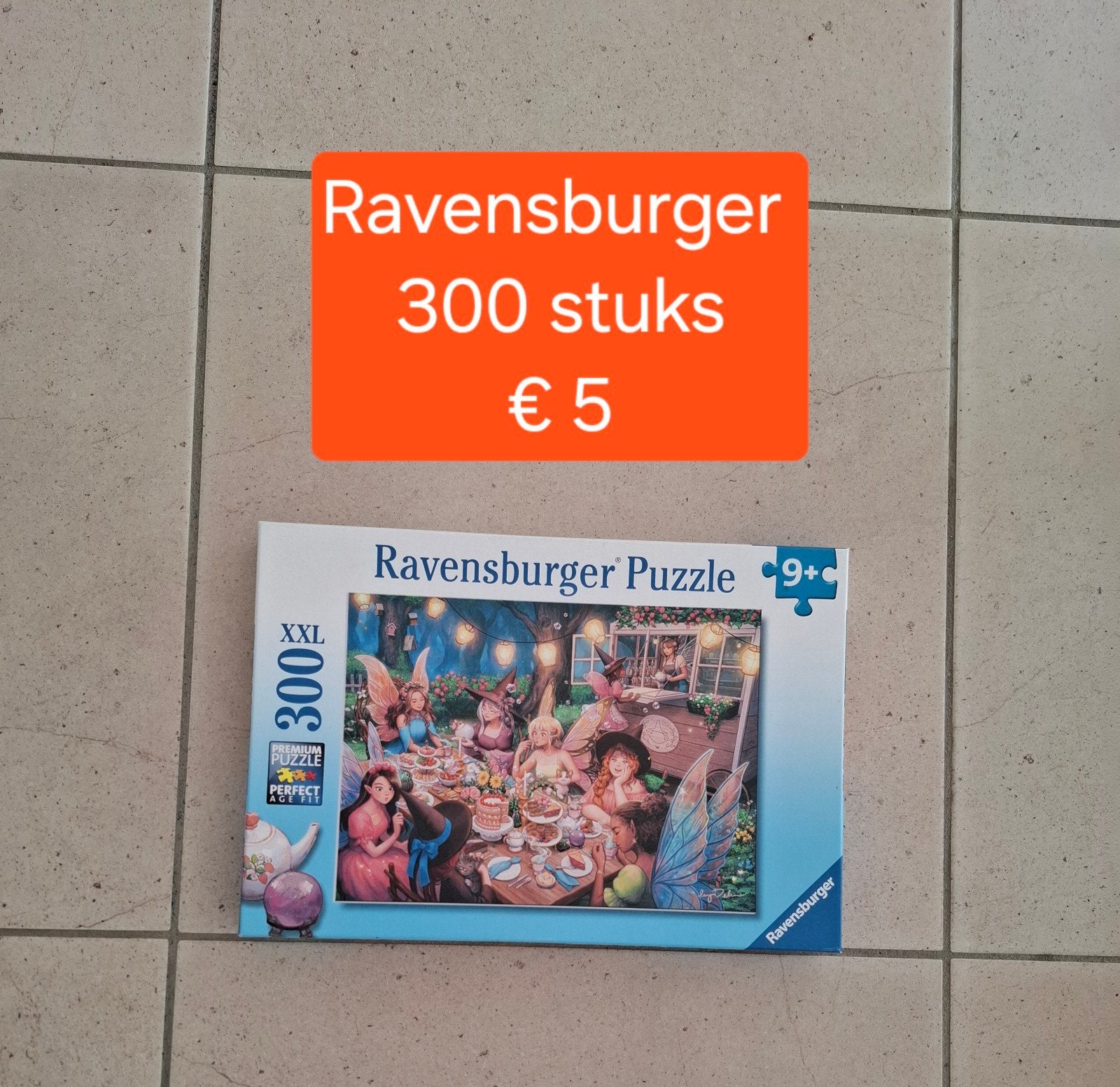 puzzel ravensburger, Ophalen of Verzenden, Minder dan 500 stukjes, Zo goed als nieuw