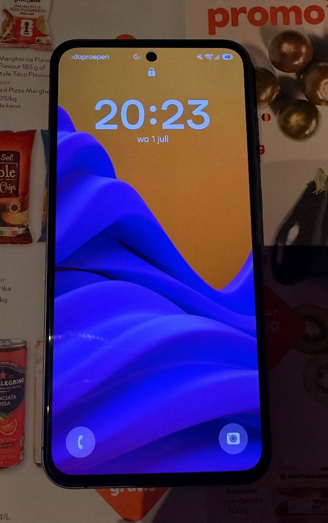 Samsung Galaxy A55 5g, Telecommunicatie, Mobiele telefoons | Samsung, Blauw, Touchscreen, Ophalen of Verzenden, Zo goed als nieuw
