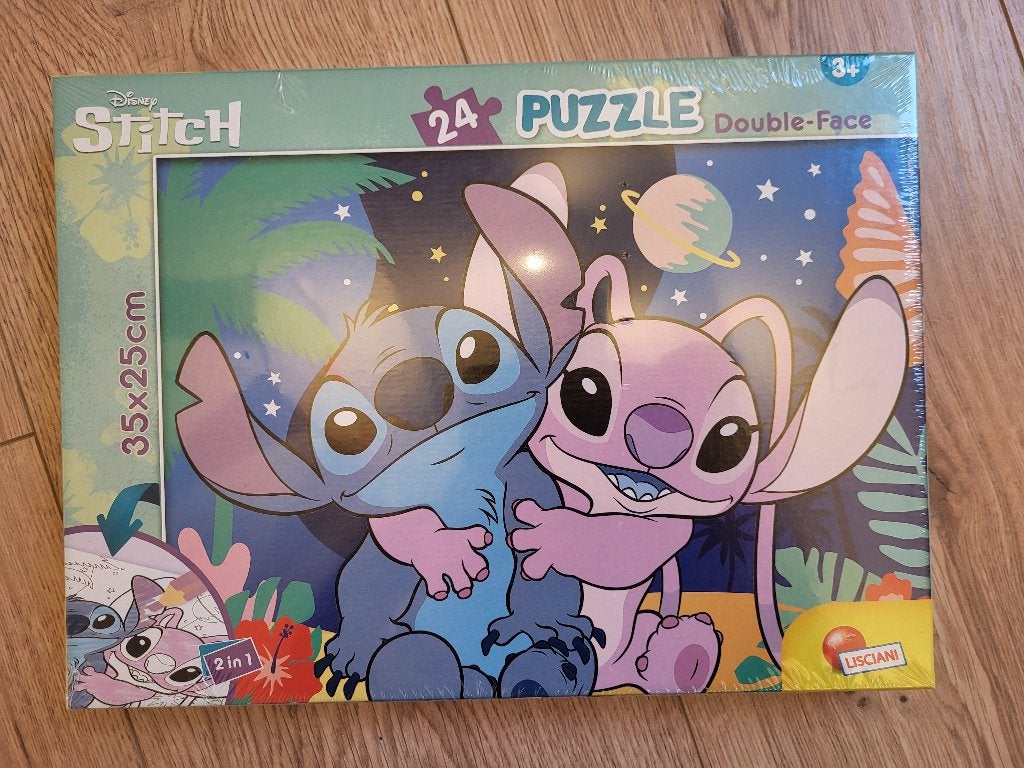 Nieuwe puzzel Stitch en Angel, Ophalen of Verzenden, 10 tot 50 stukjes, Nieuw, 2 tot 4 jaar