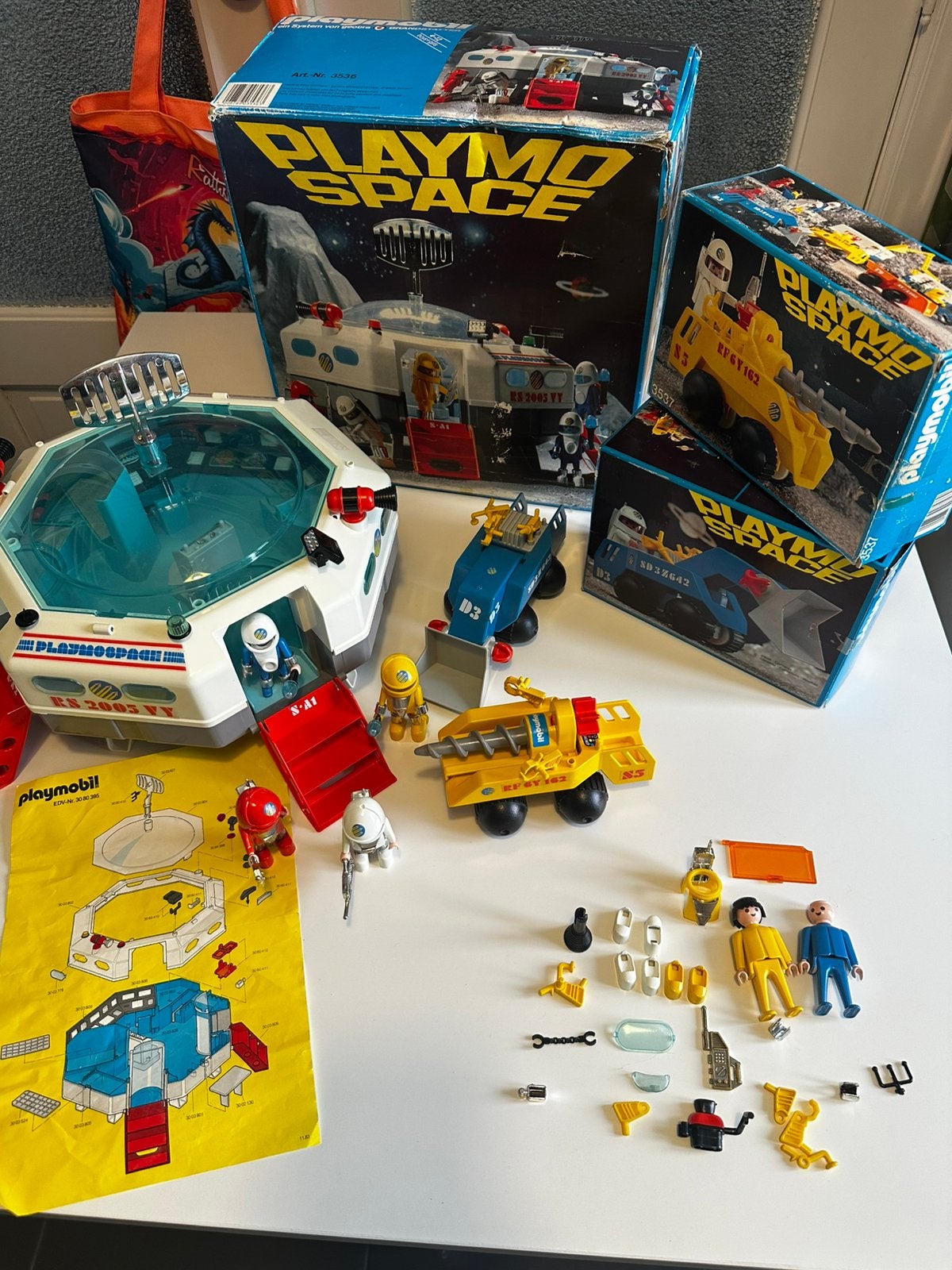 Playmobile 1980 Space, Kinderen en Baby's, Gebruikt, Losse onderdelen, Ophalen of Verzenden, Boot/Schip