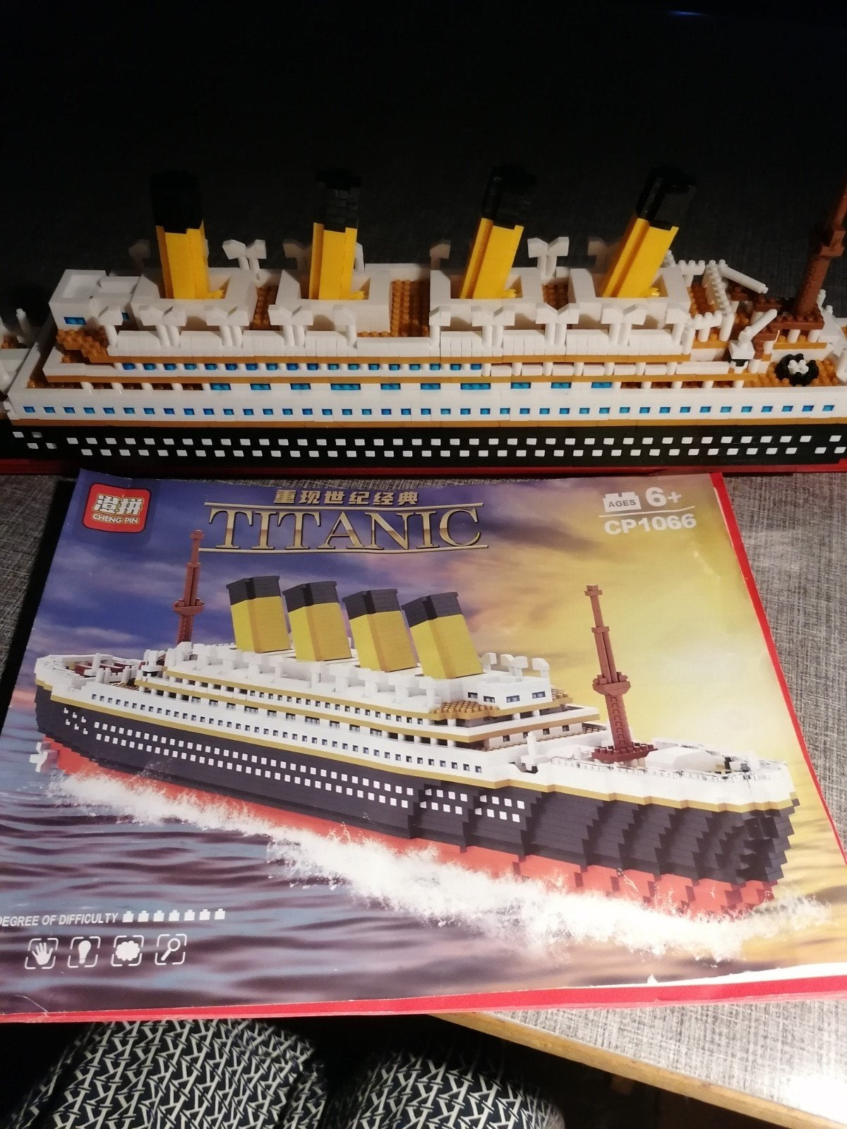 mini Lego Titanic, Ophalen of Verzenden