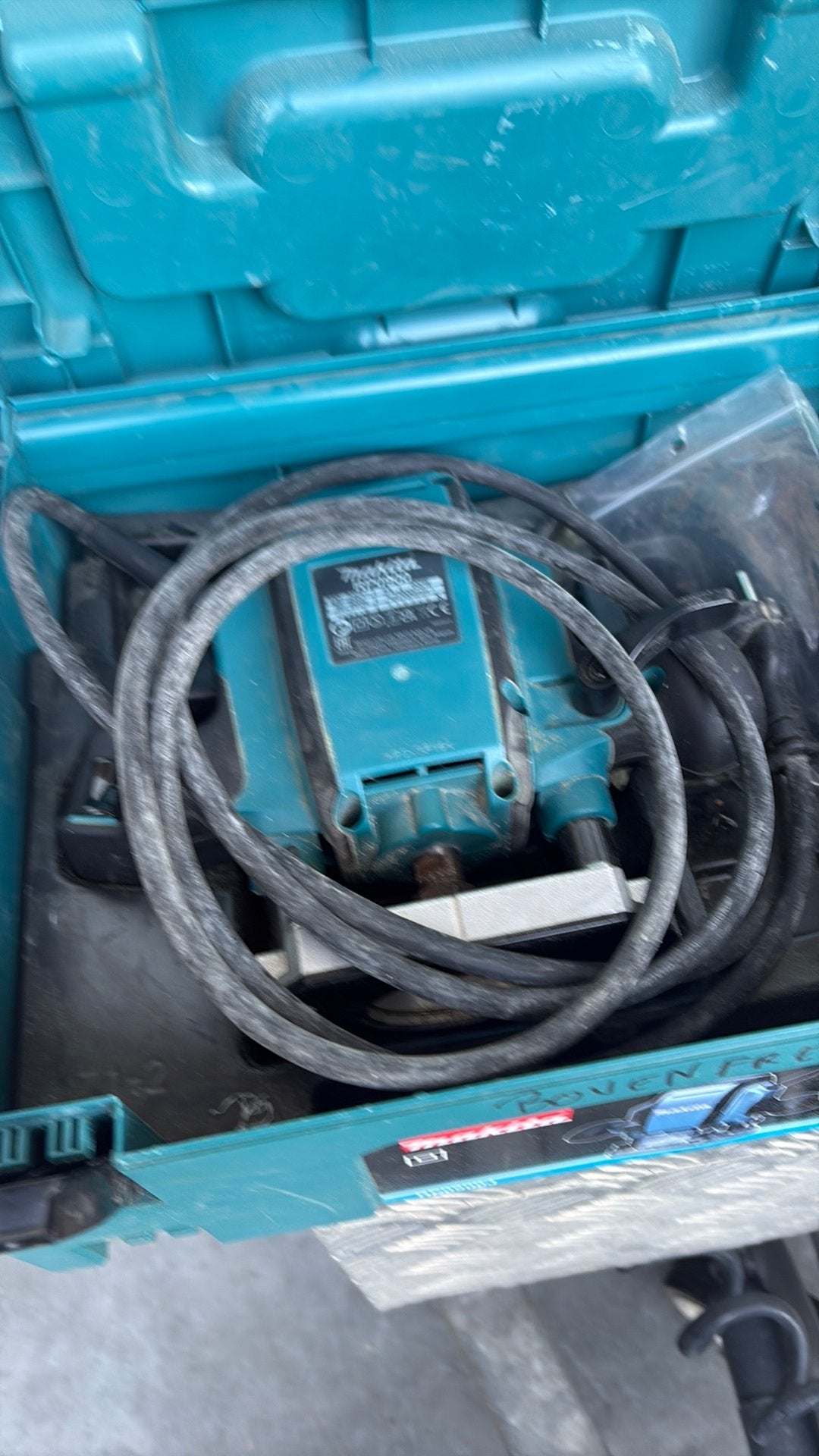 Bovenfrees makita, Ophalen, Gebruikt, 600 watt of meer, Overige typen