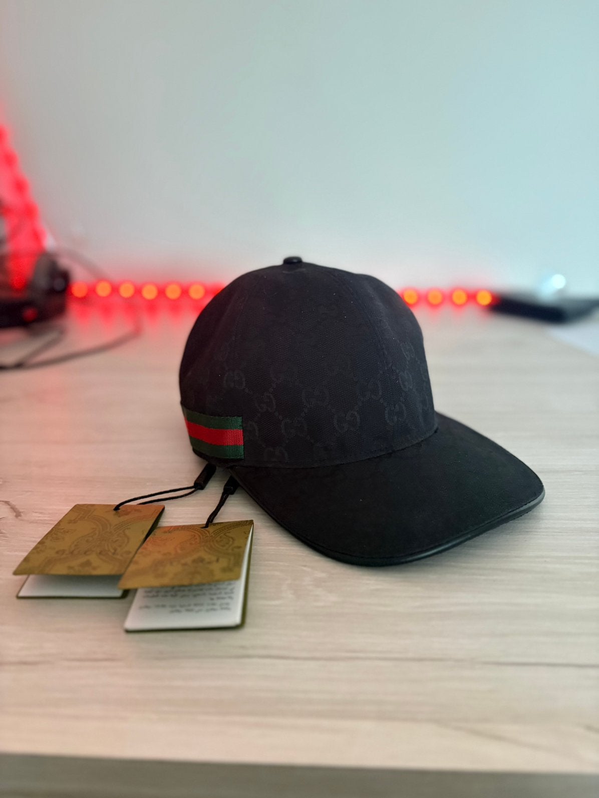 Gucci pet, Kleding | Heren, Hoeden en Petten, Ophalen of Verzenden, Zo goed als nieuw, Pet