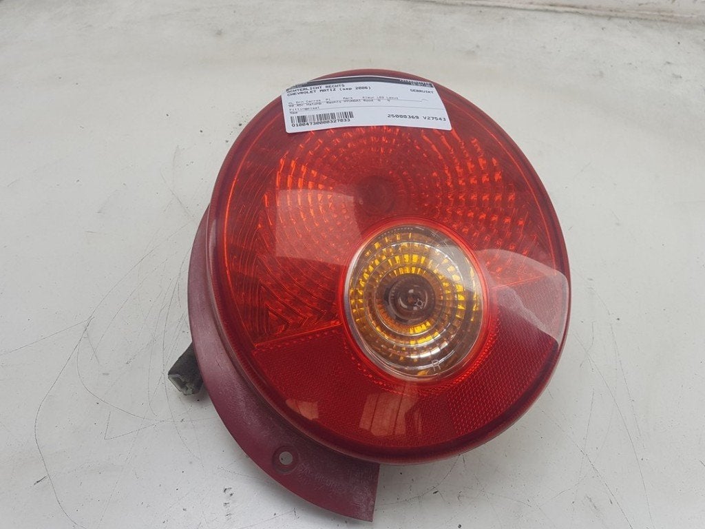 FEU ARRIÈRE DROIT Chevrolet USA Matiz (M200) (|96590414|), Utilisé, Chevrolet