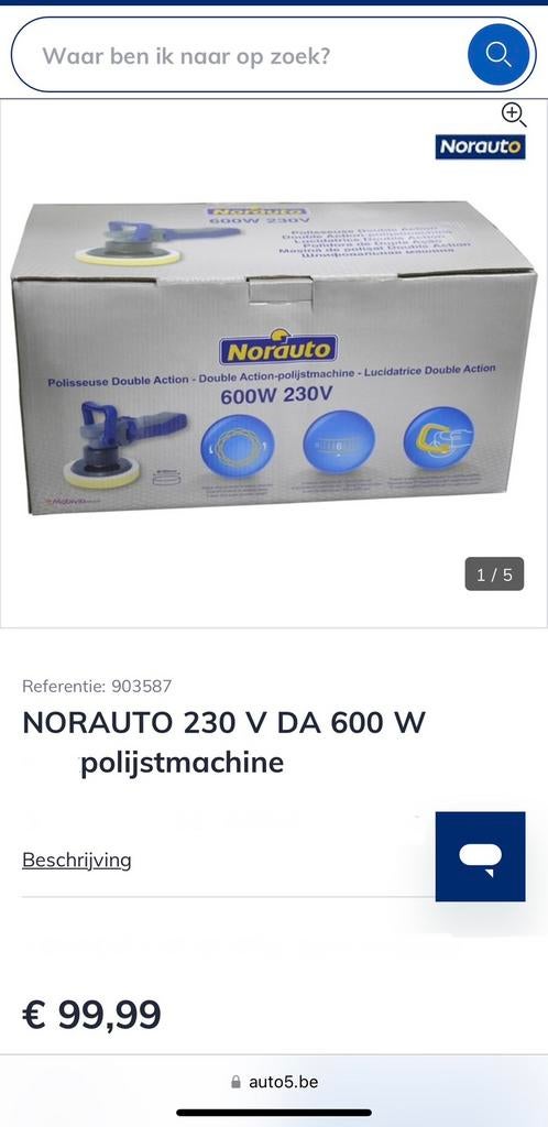 Polijstmachine Pro 600Watt, Auto diversen, Autogereedschap, Zo goed als nieuw, Ophalen