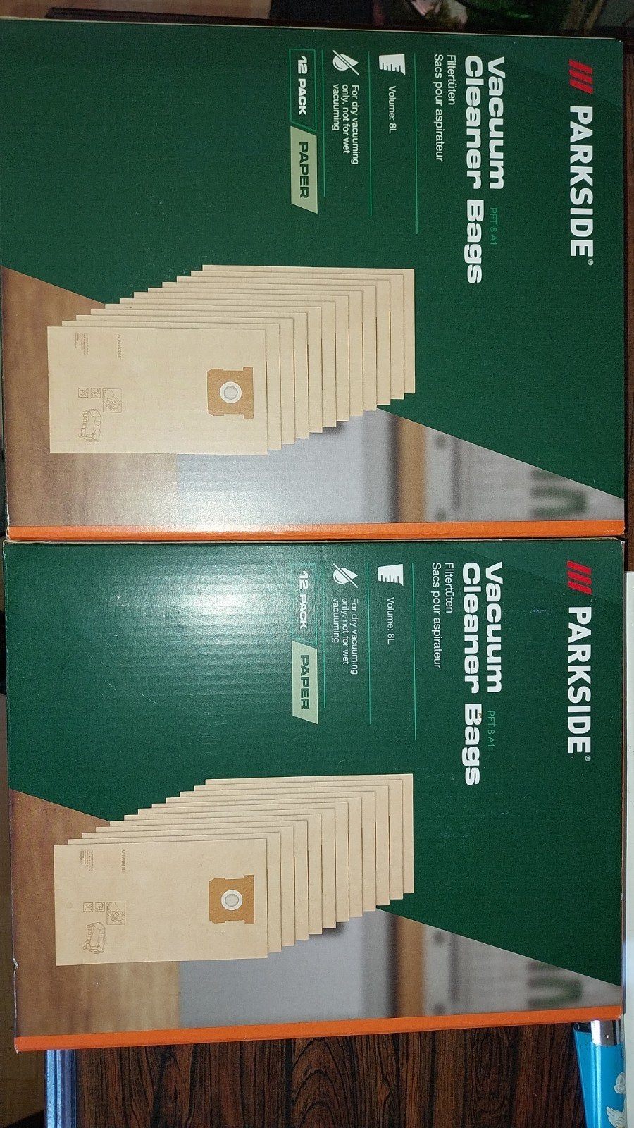 Parkside sacs pour aspirateur 24pc 8L 20V PAWD 20-Li A1, Enlèvement ou Envoi