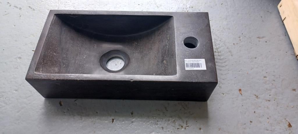 Petit lavabo en pierre bleue neuf, Bricolage & Construction, Pierre, Lavabo