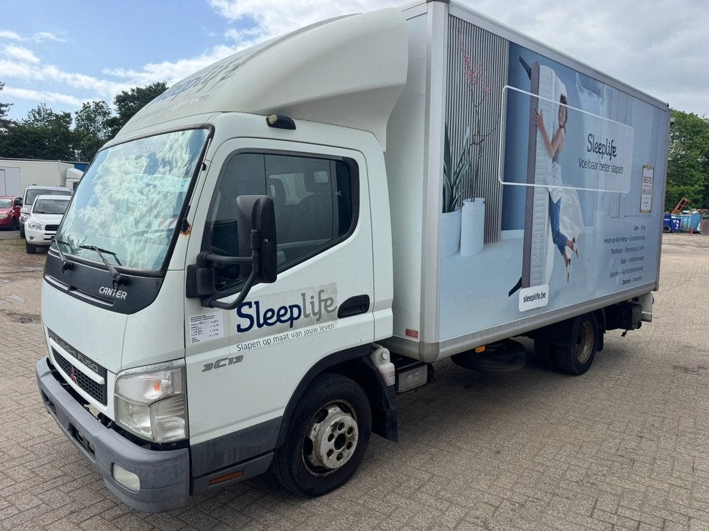 Mitsubishi Canter *FUSO 3C13-BELGIAN ORIGINE* (bj 2010), Gebruikt, Wit, Bedrijf, Euro 4