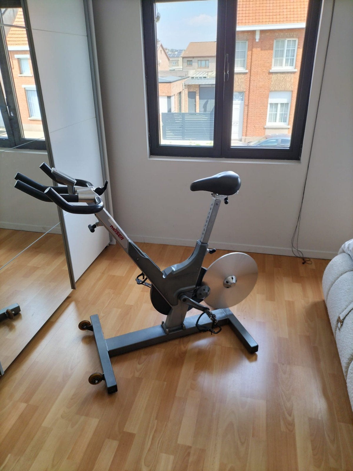 Keiser spinningfiets, Sport en Fitness, Ophalen, Spinningfiets