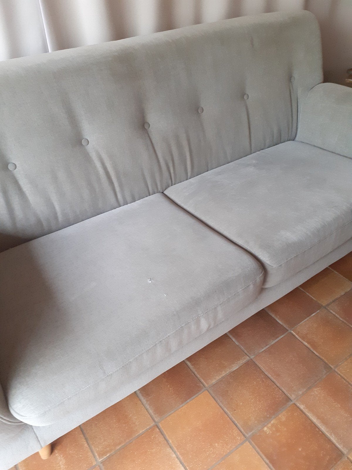 Gratis zetel, Enlèvement, Utilisé, Gris