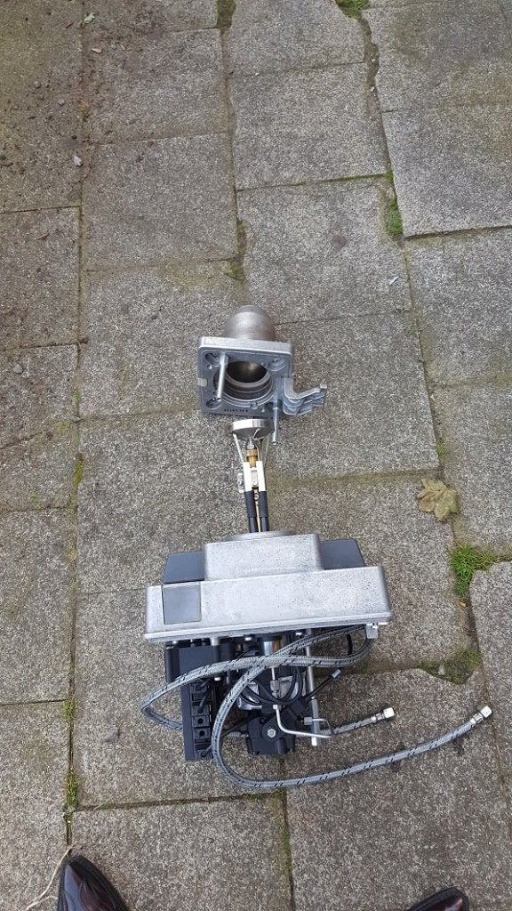 weishaupt mazoutbrander bwj 2018, Doe-het-zelf en Bouw, Ophalen, Zo goed als nieuw, Onderdeel