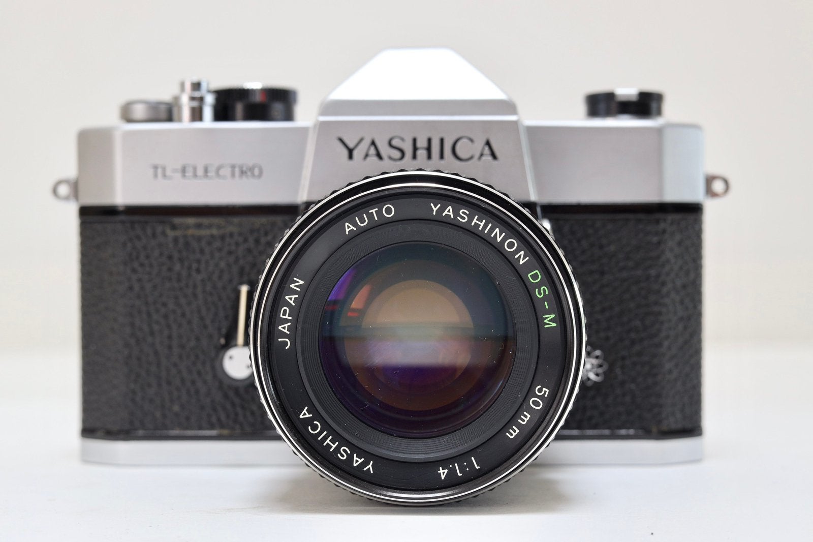 Yashica TL Electro met 50mm f1.4 DS-M, Ophalen of Verzenden, Zo goed als nieuw