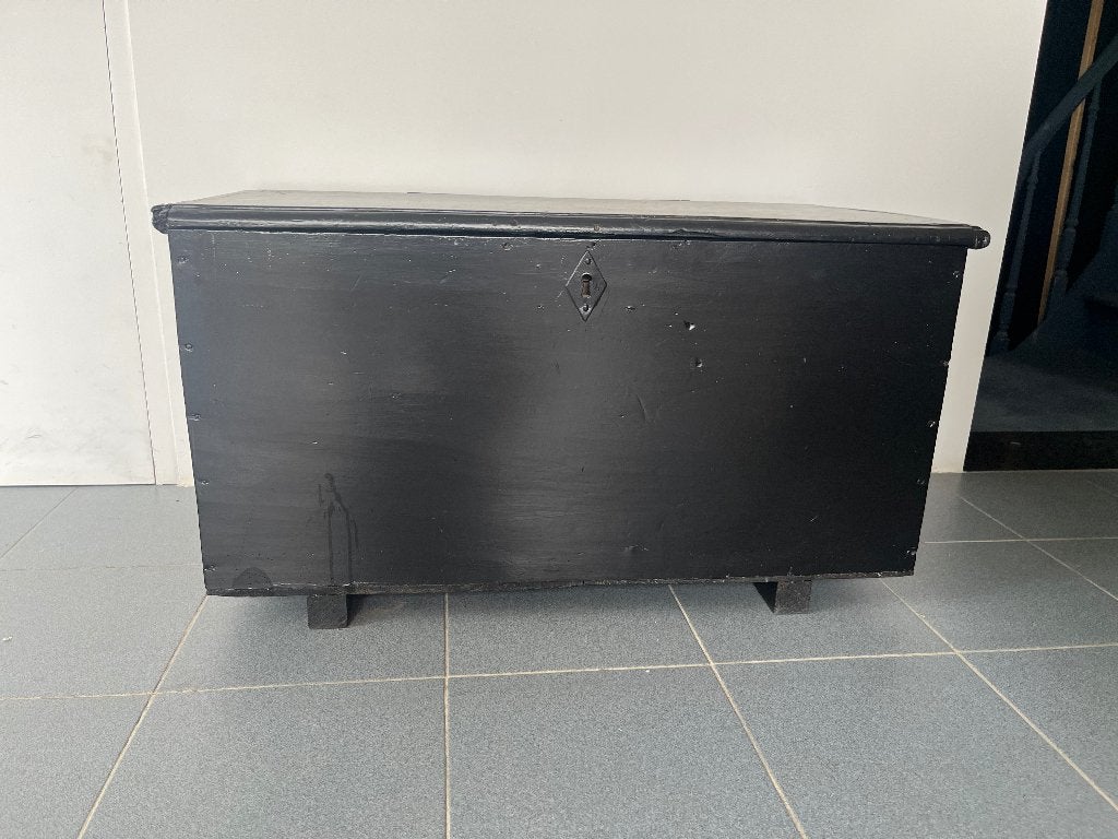 houten koffer, Ophalen