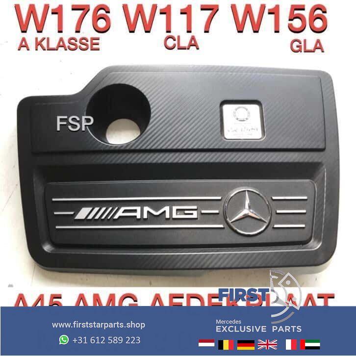 45 AMG motorafdekplaat Mercedes W176 A Klasse W117 CLA W156