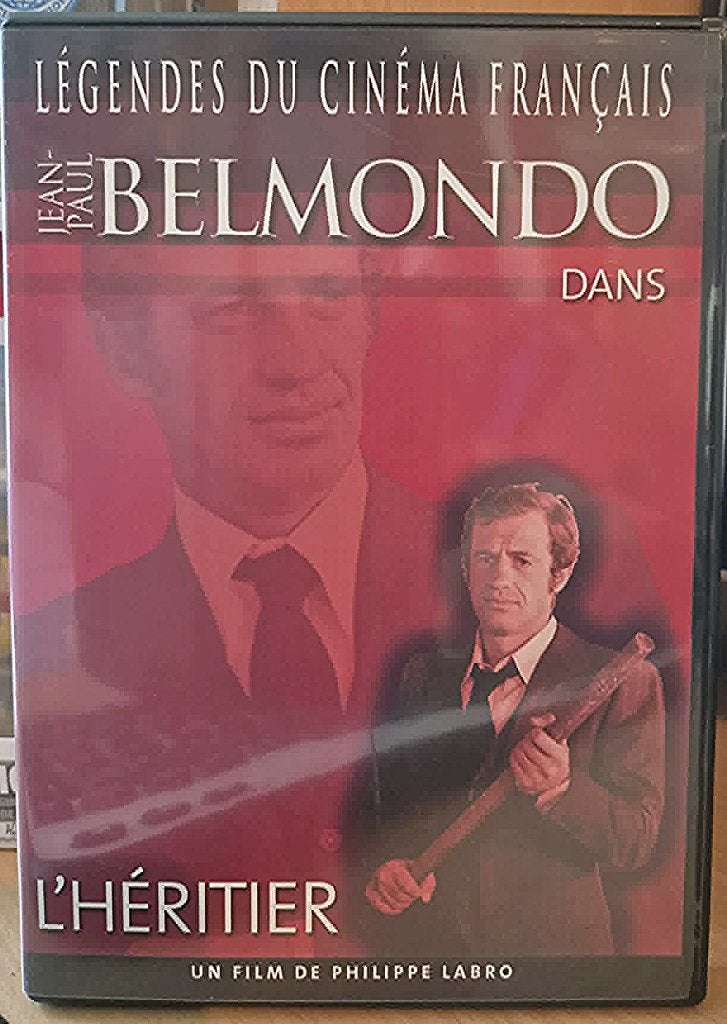 DVD L'Héritier / Jean-Paul Belmondo, Enlèvement, Comme neuf