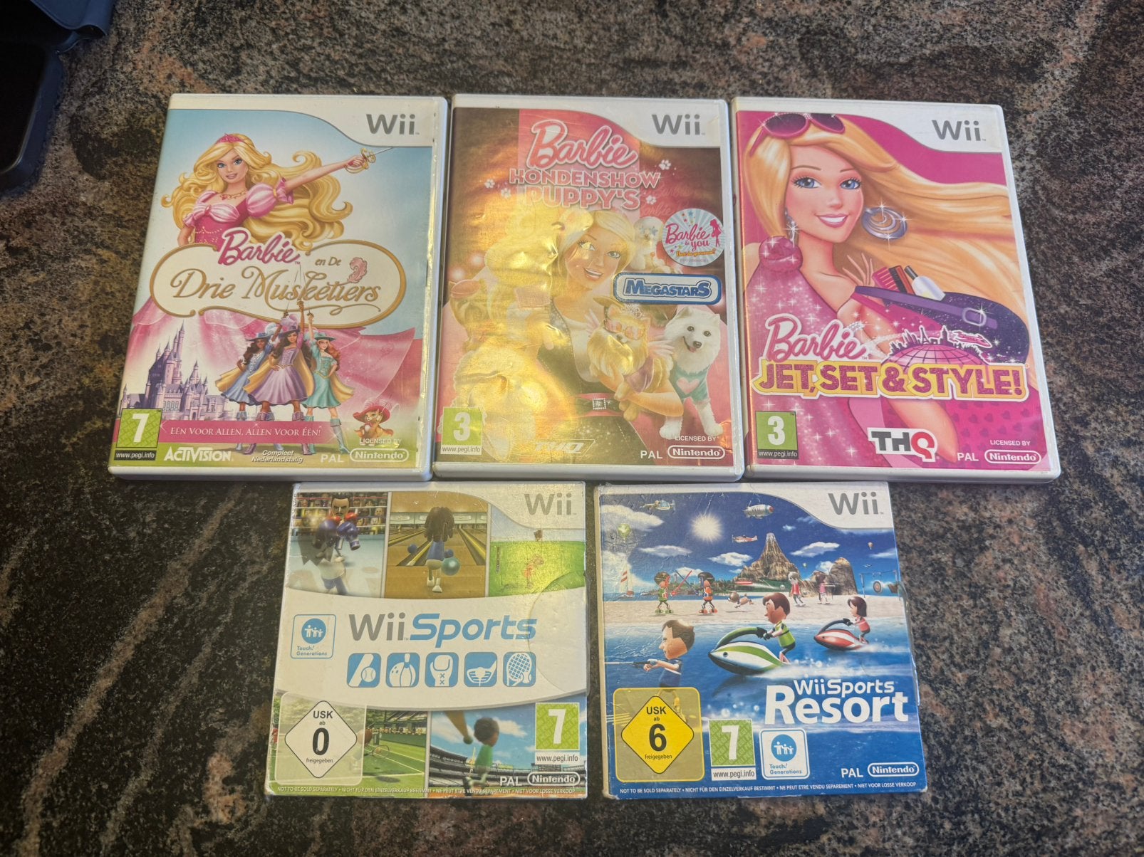 Jeux Wii, Enlèvement ou Envoi, Comme neuf