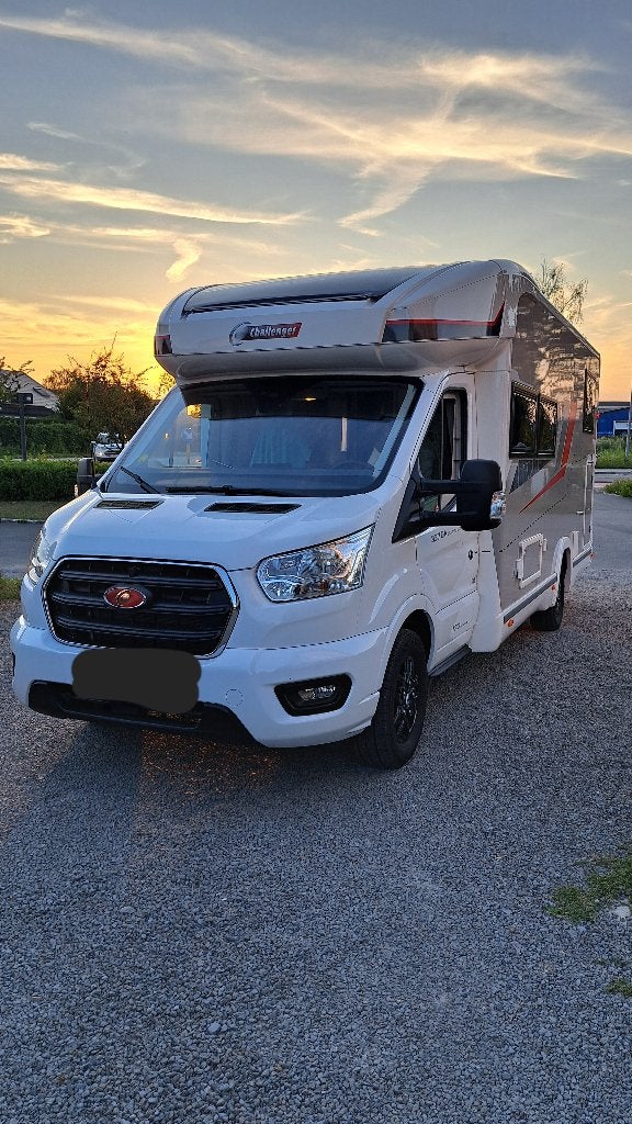 Te koop ford challenger, Caravans en Kamperen, Mobilhomes, Automaat, Alkoof, Airbags, Ford