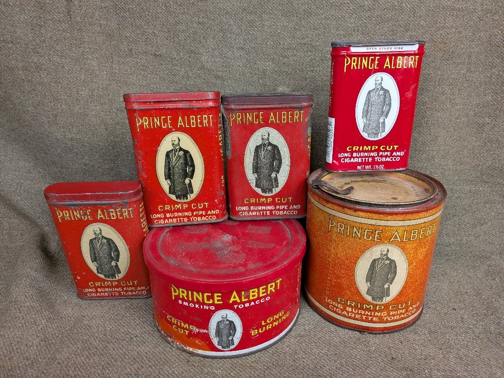 Boîtes à tabac Prince Albert (vides), Enlèvement ou Envoi