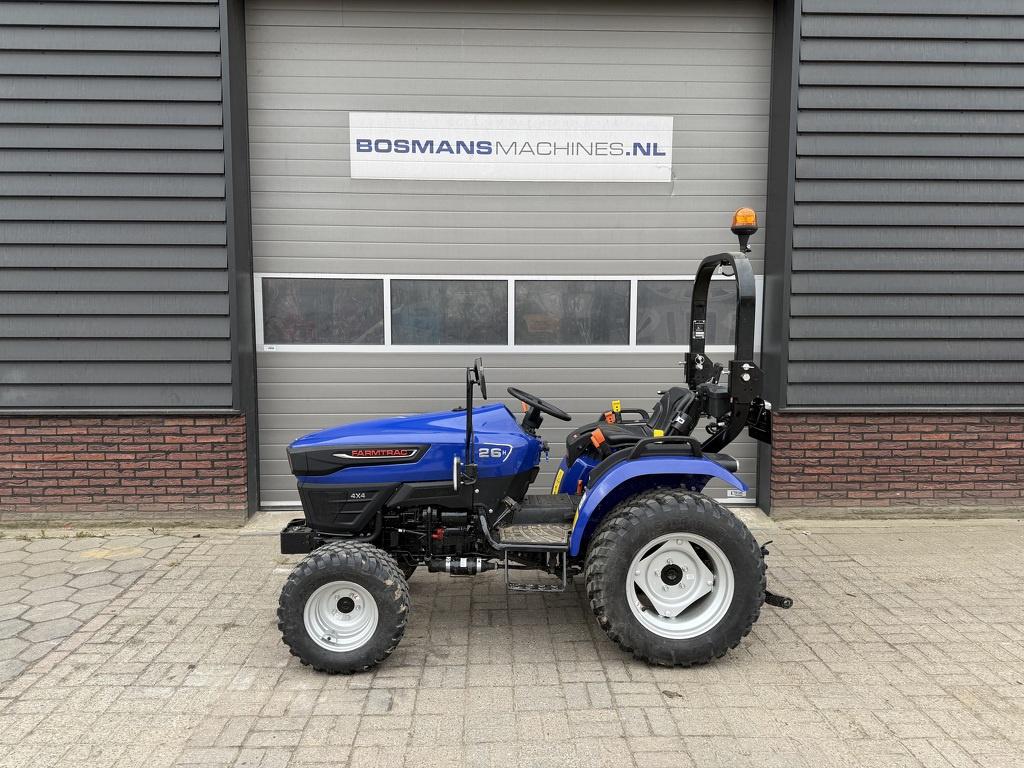 Farmtrac FT26 HST minitractor DEMO galaxy banden, Overige merken, Tot 2500