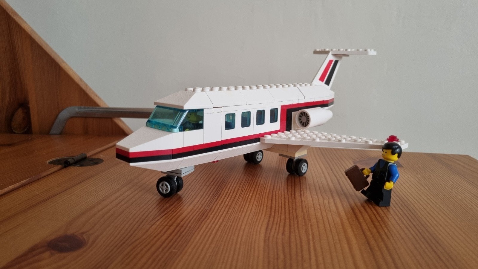 LEGO 6368 - Jet Airliner (1985) - compleet met instructies, Compleet, Lego