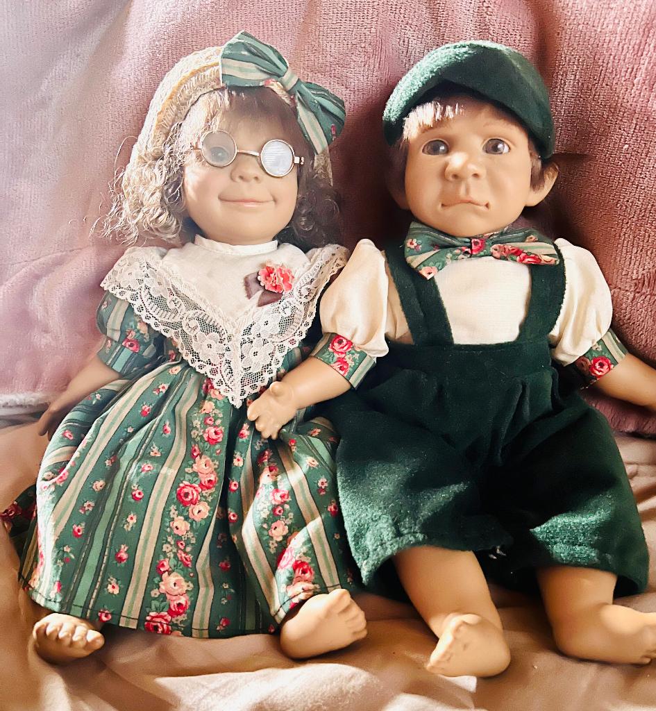 Ensemble de poupées vintage, Muñecas Pura Pastor, Enlèvement
