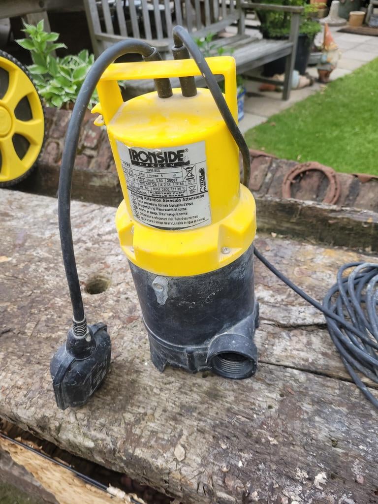 Dompelpomp met vlotter, Tuin en Terras, Waterpompen, Ophalen, Dompelpomp